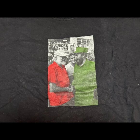 XL -The Greater Good Men's Black T-Shirt Short Sleeve Graphic Print - Picture 4 of 5